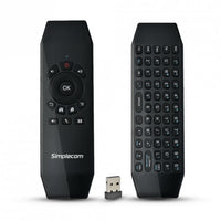 Thumbnail for Simplecom RT150 2.4GHz Wireless Remote Air Mouse Keyboard with IR Learning