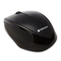 Thumbnail for Verbatim MultiTrac Black Mouse Blue LED, Wireless Optical