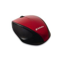 Thumbnail for Verbatim MultiTrac Red Mouse Blue LED, Wireless Optical
