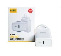 Thumbnail for USP 20W USB-C PD Fast Wall Charger - White (6972475750565), Extremely Compact Plug Makes It Ideal for Home, Office and Vacations