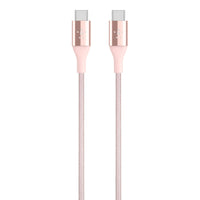 Thumbnail for BELKIN MIXIT   DuraTek  USB-C  Cable (USB Type-C ) - ROSE GOLD (F2CU050bt04-C00), Fast Charge Compatible, Flexible insulation reduces friction