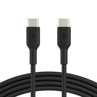 Thumbnail for BELKIN BOOST CHARGE  USB-C to USB-C Cable (2m / 6.6ft) - Black (CAB003bt2MBK), Fast Charge Compatible, USB-IF certified