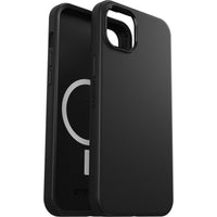 Thumbnail for OTTERBOX Apple iPhone 14 Plus Symmetry Series+ Antimicrobial Case for MagSafe - Black (77-88994), 3X Military Standard Drop Protection