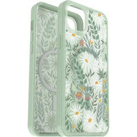 Thumbnail for OTTERBOX Apple iPhone 14 Plus Symmetry Series+ Antimicrobial Case for MagSafe - Sage Advice (Green) (77-88589), 3X Military Standard Drop Protection