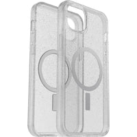Thumbnail for OTTERBOX Apple iPhone 14 Plus Symmetry Series+ Clear Antimicrobial Case for MagSafe - Stardust (Clear Glitter) (77-89192)