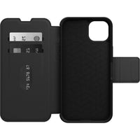 Thumbnail for OTTERBOX Apple iPhone 14 Plus Strada Series Case - Shadow (Black) (77-88557), Military standard (MIL-STD-810G 516.6)