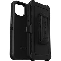 Thumbnail for OTTERBOX Apple iPhone 14 / iPhone 13 Defender Series Case - Black (77-88373), 4X Military Standard Drop Protection, Multi-Layer Protection