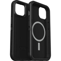 Thumbnail for OTTERBOX Apple iPhone 14 / iPhone 13 Defender Series XT Case with MagSafe - Black (77-89797), Multi-Layer, Port & 5x Military Standard Drop Protection