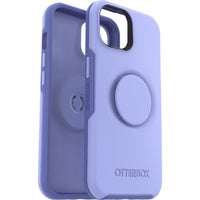 Thumbnail for OTTERBOX Apple iPhone 14 / iPhone 13 Otter + Pop Symmetry Series Antimicrobial Case - Periwink (Purple) (77-89690), Durable Protection