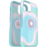 Thumbnail for OTTERBOX Apple iPhone 14 / iPhone 13 Otter + Pop Symmetry Series Case - Glowing Aura (Pink) (77-89716), 3X Military Standard Drop Protection