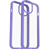 Thumbnail for OTTERBOX Apple iPhone 14 React Series Antimicrobial Case - Purplexing (Purple) (77-88886), Raised Edges Protect Screen & Camera, Ultra-Slim