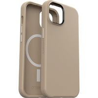 Thumbnail for OTTERBOX Apple iPhone 14 / iPhone 13 Symmetry Series+ Antimicrobial Case for MagSafe - Don't Even Chai (Brown) (77-90738), Ultra-Sleek Design