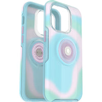 Thumbnail for OTTERBOX Apple iPhone 14 Pro Otter + Pop Symmetry Series Case - Glowing Aura (Pink) (77-89731), 3X Military Standard Drop Protection