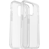 Thumbnail for OTTERBOX Apple iPhone 14 Pro Symmetry Series Clear Antimicrobial Case - Clear (77-88620), 3X Military Standard Drop Protection, Slim design