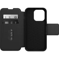 Thumbnail for OTTERBOX Apple iPhone 14 Pro Strada Series Case - Shadow Black (77-88564), Military standard (MIL-STD-810G 516.6)