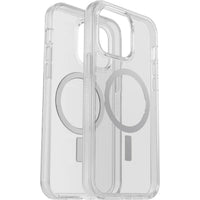 Thumbnail for OTTERBOX Apple iPhone 14 Pro Max Symmetry Series+ Clear Antimicrobial Case for MagSafe - Clear (77-89263), 3X Military Drop Protection