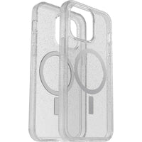 Thumbnail for OTTERBOX Apple iPhone 14 Pro Max Symmetry Series+ Clear Antimicrobial Case for MagSafe - Stardust (Clear Glitter) (77-89285)