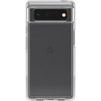 Thumbnail for OTTERBOX Google Pixel 6 Symmetry Series Clear Antimicrobial Case - Clear (77-84034), Durable protection, Raised edges protect screen and camera
