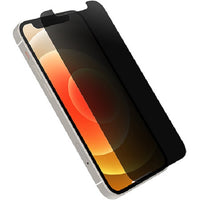 Thumbnail for OTTERBOX Alpha Glass Privacy Screen Protector For Apple iPhone 12 mini - Two-way vertical privacy coverage,100% case compatibility