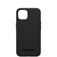 Thumbnail for OTTERBOX Apple iPhone 13 Symmetry Series+ Antimicrobial Case with MagSafe - Black (77-85616), Wireless charging compatible