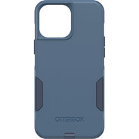 Thumbnail for OTTERBOX Apple iPhone 13 Pro Max Commuter Series Antimicrobial Case - Rock Skip Way (Blue) (77-83456), Wireless Charging Compatible