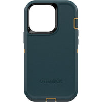Thumbnail for OTTERBOX Apple iPhone 13 Pro Defender Series Case - Hunter Green (77-83425), Wireless Charging Compatible