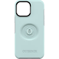 Thumbnail for OTTERBOX Apple iPhone 13 Pro Max Otter + Pop Symmetry Series Antimicrobial Case - Tranquil Waters (Blue) (77-83553), Swappable PopTop