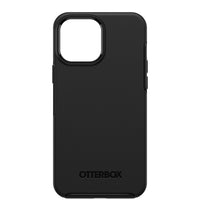 Thumbnail for OTTERBOX Apple iPhone 13 Pro Max Symmetry Series Antimicrobial Case (77-83482) - Black - One-piece design pops on and off in a flash