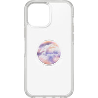 Thumbnail for OTTERBOX Apple iPhone 13 Pro Max Otter + Pop Symmetry Series Clear Case - Stardust Pop (77-84639), Swappable PopTop