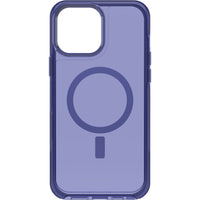 Thumbnail for OTTERBOX Apple iPhone 13 Pro Max Symmetry Series+ Clear Antimicrobial Case for MagSafe(77-8) - Feelin Blue - Strong magnetic alignment and attachment