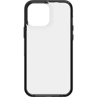 Thumbnail for OTTERBOX SEE Case for Apple iPhone 13 Pro Max - Black Crystal (Clear/Black) (77-85707), Ultra-thin, one-piece design