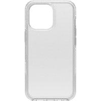 Thumbnail for OTTERBOX Apple iPhone 13 Pro Symmetry Series Clear Antimicrobial Case - Stardust 2.0 (77-83494), Wireless charging compatible, Ultra-thin design