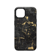 Thumbnail for OTTERBOX Apple iPhone 13 Symmetry Series Antimicrobial Case - Enigma Graphic (Black/Gold) (77-85373), Wireless charging compatible, Ultra-thin design