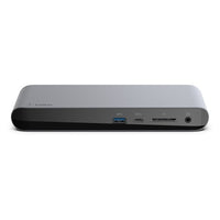 Thumbnail for BELKIN Thunderbolt 3 Dock Pro - GreyF4U097AU,Dual high-definition monitor support,Mac and windoes compatible,Sleek aluminum exterior,Power to share