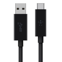 Thumbnail for BELKIN 3.1 USB-A to USB-C Cable (USB-C Cable) Black