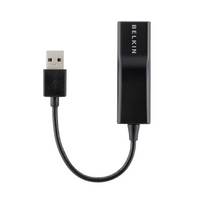 Thumbnail for BELKIN USB-C to Ethernet Adapter - Black - Ethernet connection for secure network access, Simple plug and play connectivity