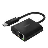 Thumbnail for BELKIN USB-C to Ethernet + Charge Adapter - Power Delivery up to 60W