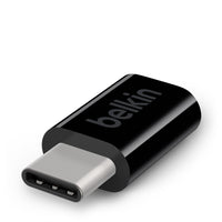 Thumbnail for BELKIN USB-C to Micro USB Adapter (USB Type-C) Black