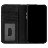 Thumbnail for FORCE TECHNOLOGY Wallet Folio Case - For iPhone XR|11 - Black
