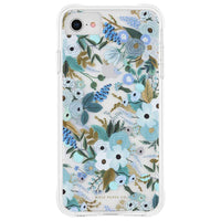 Thumbnail for FORCE TECHNOLOGY Apple iPhone SE / iPhone 8 / iPhone 7 - Rifle Paper Co. - Garden Party Blue CM042582, Compatible with wireless charging