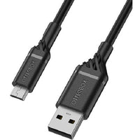Thumbnail for OTTERBOX USB-A To Micro-USB 1 Meter USB 2.0 Cable (78-52532) - Black - USB A To Micro USB - Durable, trusted and built to last