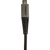 Thumbnail for OTTERBOX Rugged USB-C to USB-C 1 Meter Cable - Stone Shadow ( USB C to USB C ) - USB-C Connector plugs into USB-C ports