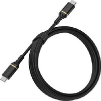 Thumbnail for OTTERBOX USB-C To USB-C 2 Meter Fast Charge USB 2.0 / USB PD Cable - Black Shimmer ( USB C To USB C ) - Durable, trusted and built to last