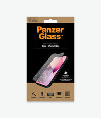 Thumbnail for PANZER GLASS Standard Fit Screen Protector For Apple iPhone 13 Mini - Full Frame Coverage, Rounded Edges, Scratch, Shock resistant