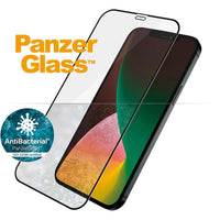 Thumbnail for PANZER GLASS Screen Protector - Case Friendly - For Apple iPhone 12/12 Pro - Antibactrial Glass, Protects the Entire Screen,Shock Absorbing