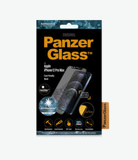 Thumbnail for PANZER GLASS iPhone 12 Pro Max - Black - CamSlider  Screen Protector (2715) Easy to install