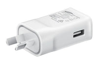 Thumbnail for SAMSUNG Fast Charging Travel Adapter (Type C) (9V) White - Travel Adapter unit, USB Type-C 2.0 Cable