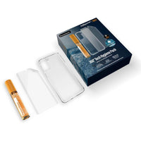 Thumbnail for PANZER GLASS Hygiene Pack - Case, Screen Protector & Spray - For Samsung Galaxy S21+ - Full Frame Coverage, Rounded Edges, Crystal Clear, Anti Bacteria