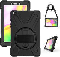 Thumbnail for GENERIC Rugged Black Case for Samsung Galaxy Tab A 8.0