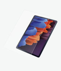 Thumbnail for PANZER GLASS Screen Protector - Case Friendly - For Samsung Galaxy Tab A7 - Full Frame Coverage, Rounded Edges, Crystal Clear, Anti Bacterial, 100% Tou